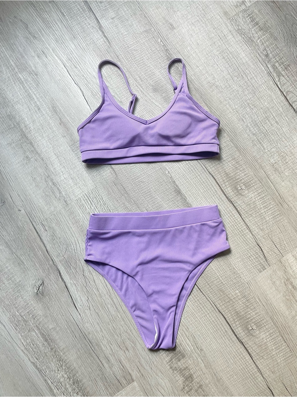 Lavender Two-Piece Bikini Set